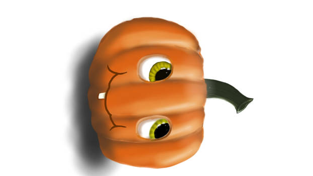 Pete the Pumpkin - Food as a Character Challenge