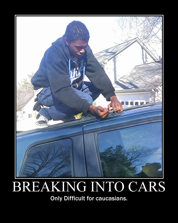 Car Jacked -demotivation-