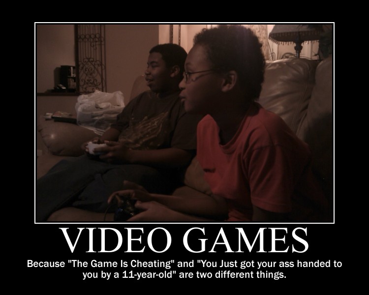 Video Games -demotivtion-