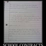 School Contract -demotivation-