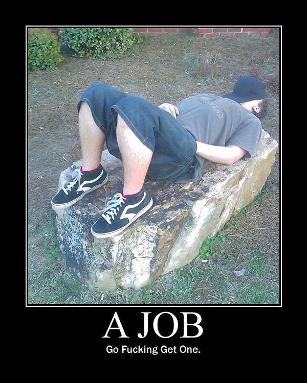 A Job -demotivation-