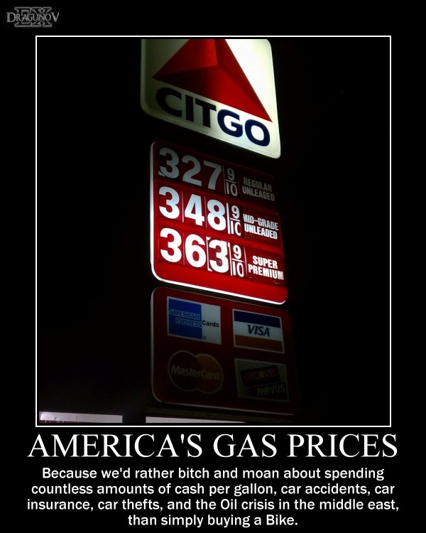 USA Gas Prices -demotivation-