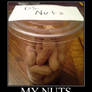 My Nuts -demotivation-