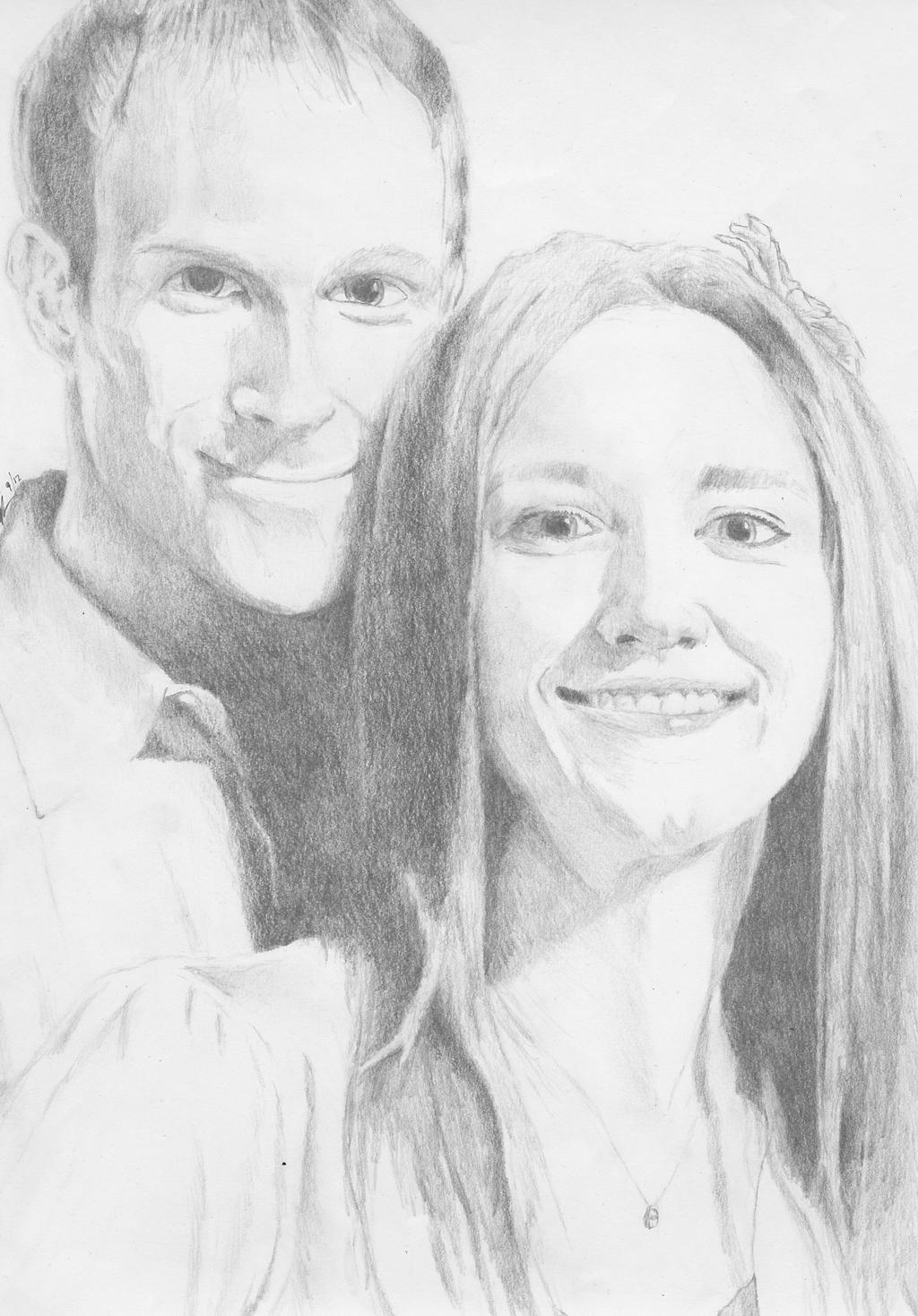 wedding gift portrait