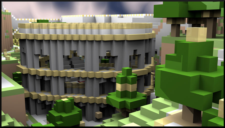 Minecraft Server Render ECF Minecraft Server Render 4 by Dragonvoid on DeviantArt