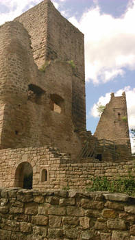 the ruins of the colline des 3 chateaux (ma vie)