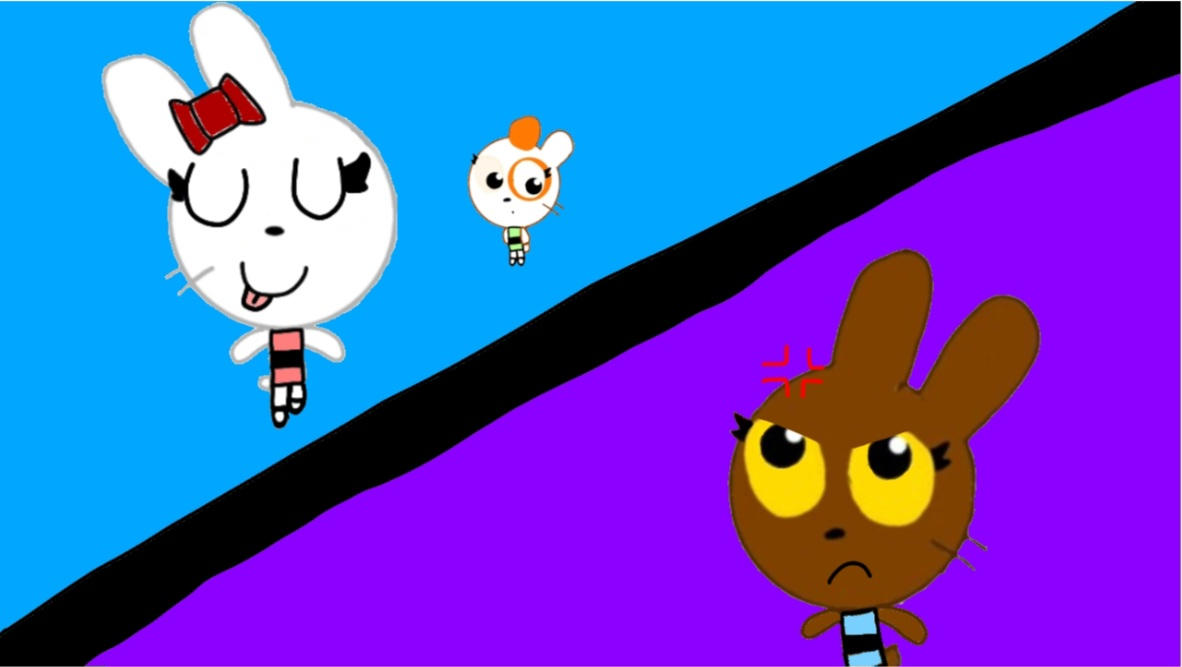 Caillou Raspberry Ruckus Bunny Blows Out Rassberry by pikwikpack12345 on DeviantArt