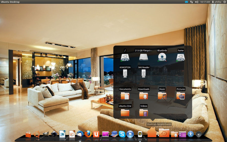 Screenshot - Claro Dock