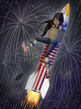 Commission: Nova Lee Redcloud - Independence Day