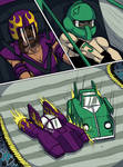 F-Zero Maximum Velocity: Hot Violet vs J.B.Crystal by MountainSmithy