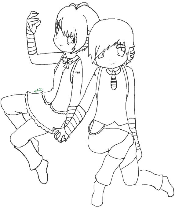 Oc Twins by Haru-Yurami on DeviantArt