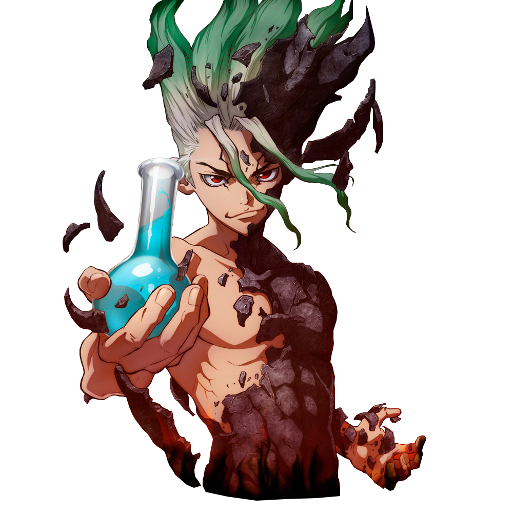 Senku Artwork The artwork in this chapter of dr