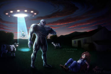 Alien Abduction (Halloween) by Teira-Nova