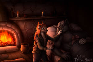 Commission - Mia and Vehron