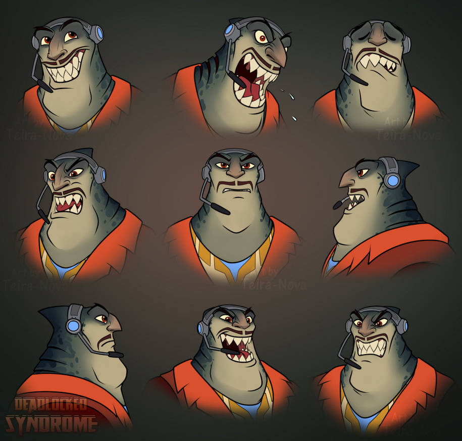 Gleeman Gleeman Vox (expression sheet) by Teira-Nova on DeviantArt