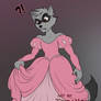Commission - Sly in a dress