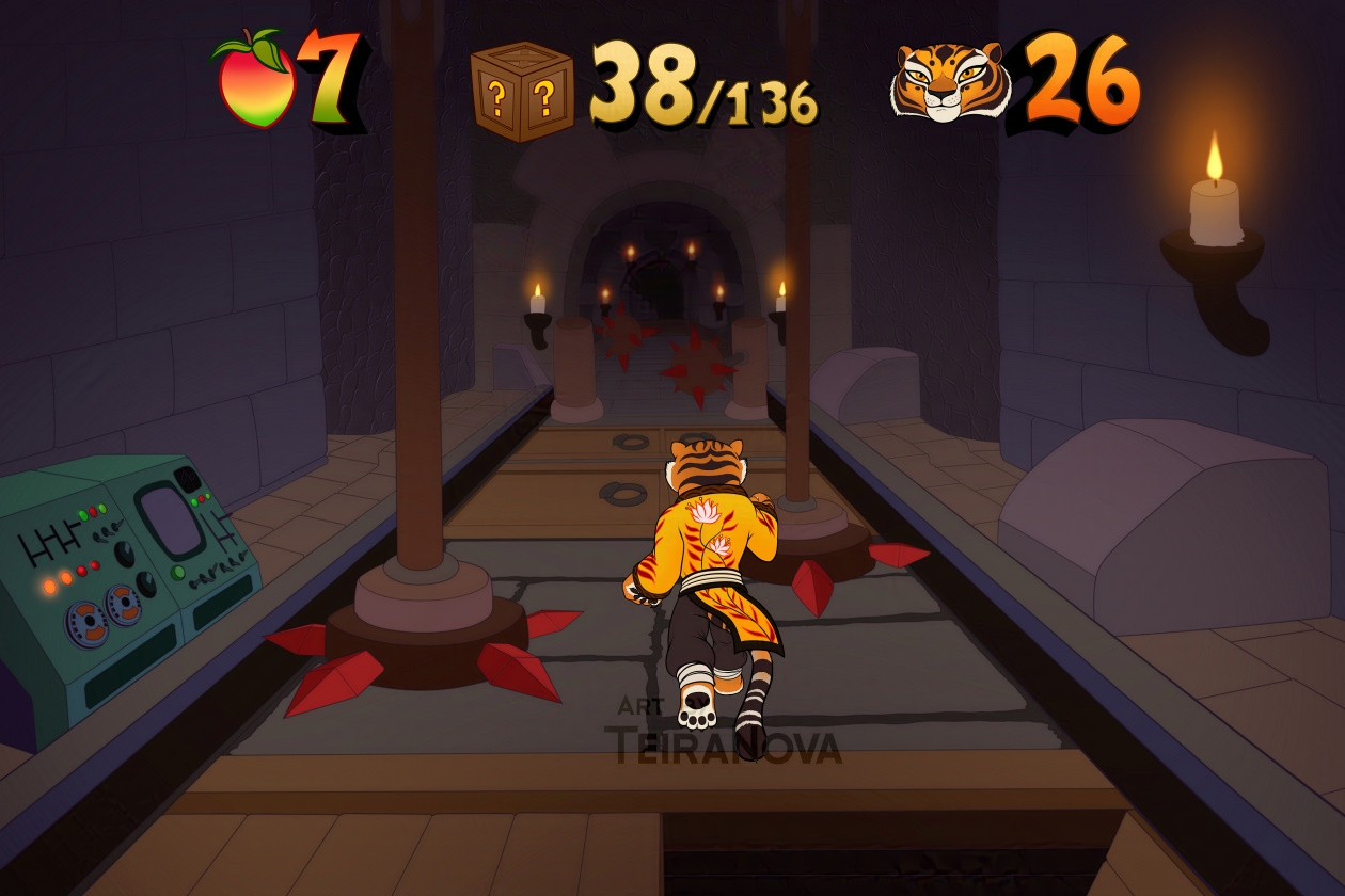 Commission - Tigress in The Gauntlet