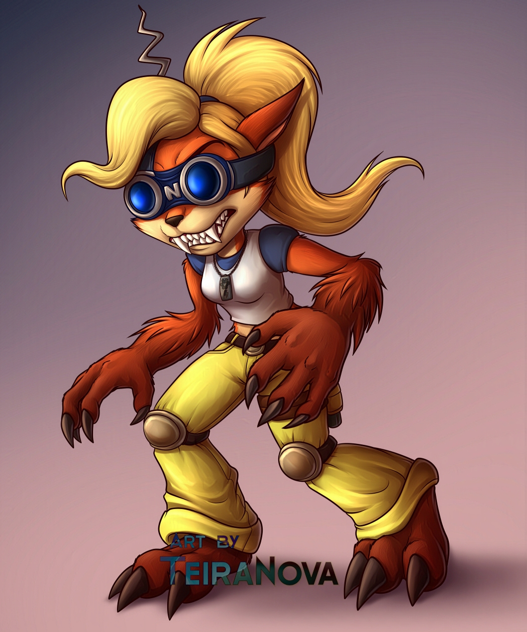 Commission - Mind Controlled Mutant Coco