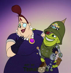 Commission - Madame Amberley x Von Clutch