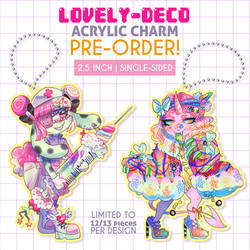 Lovely-Deco Acrylic Charms - PREORDER