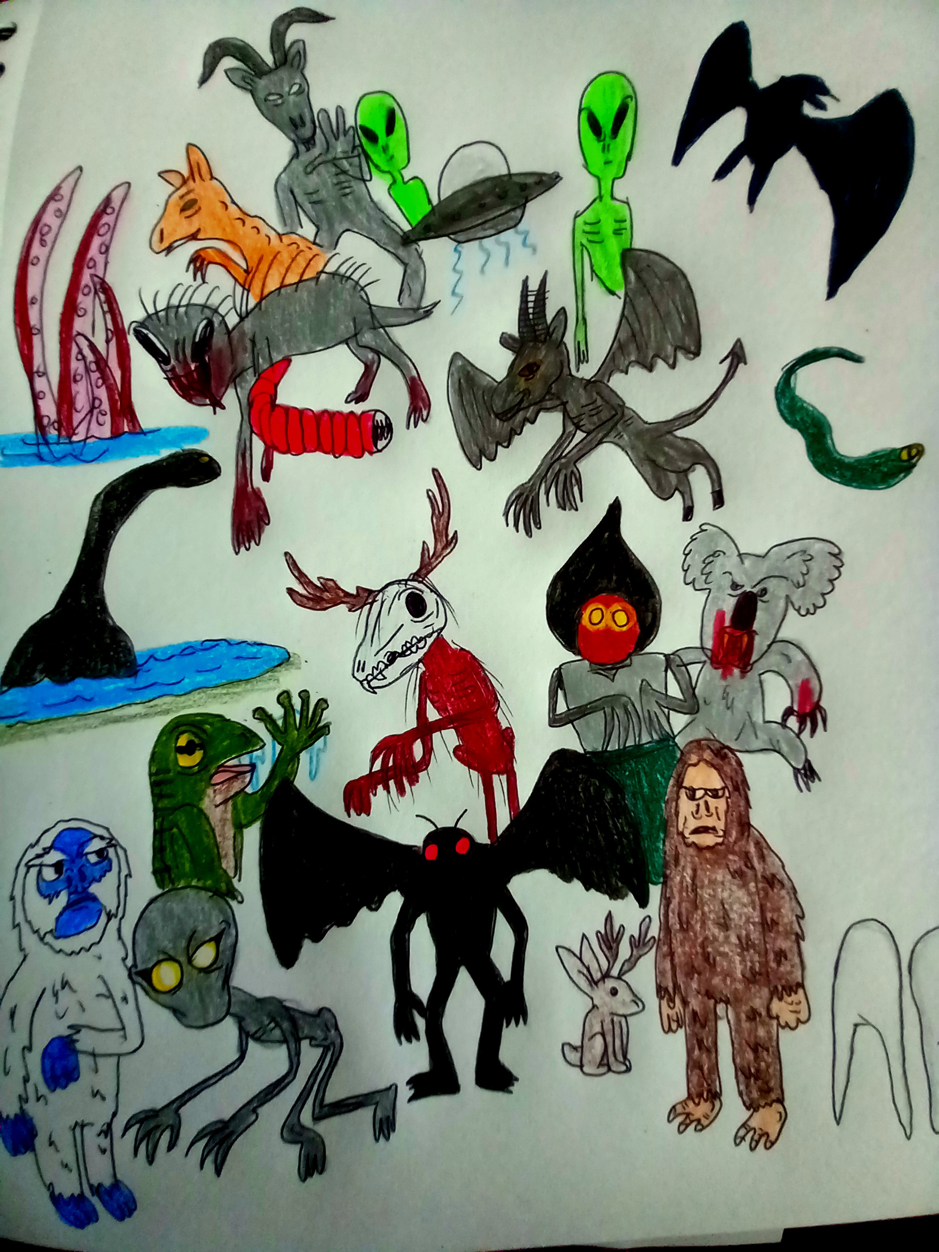 Cryptids by andrew7372828 on DeviantArt
