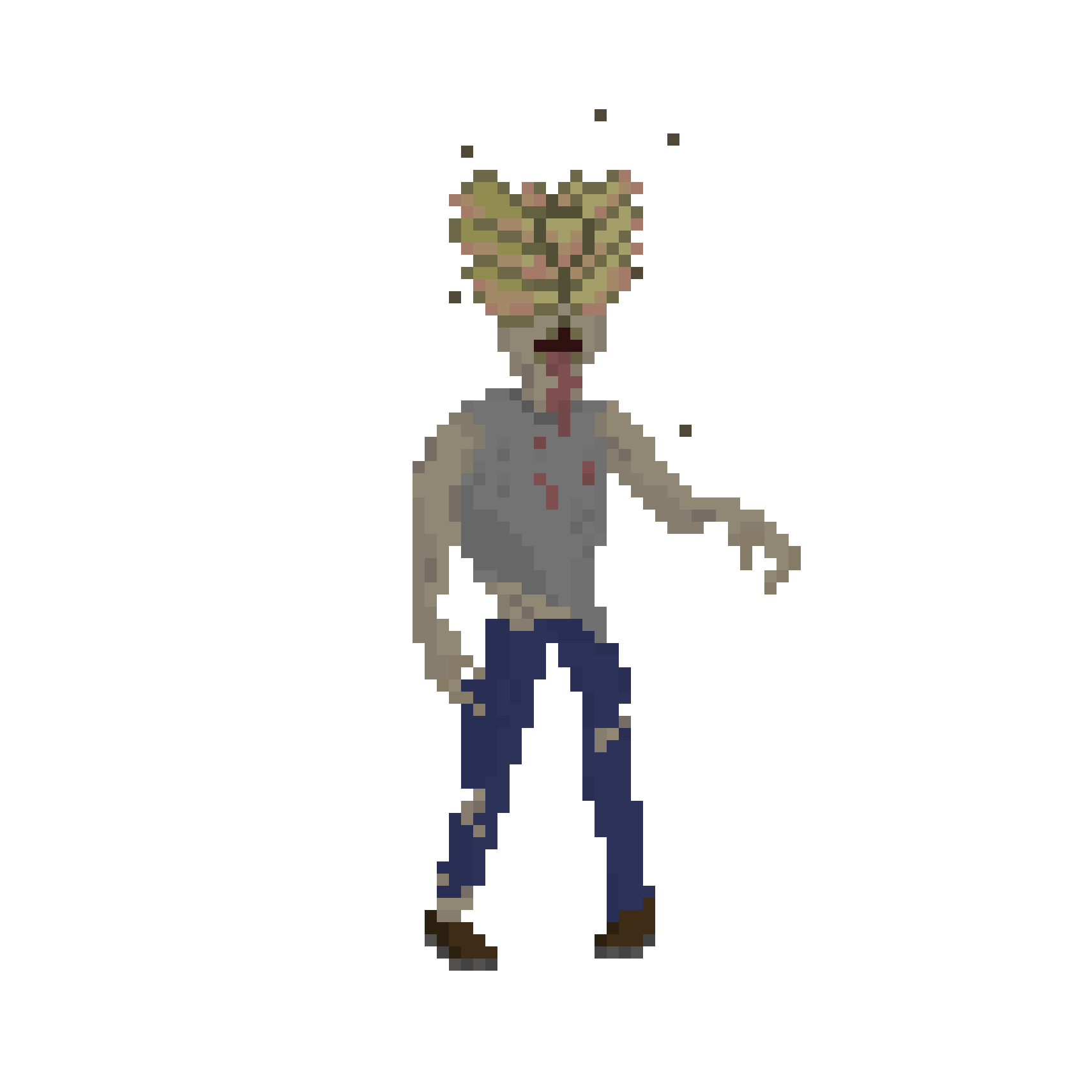 The Clicker | The Last Of Us by JammNt on DeviantArt