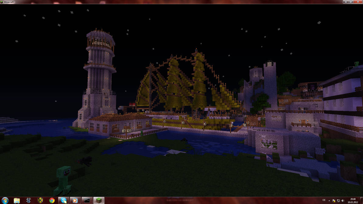 Minecraft Harbor by Caipirinha4220 on DeviantArt
