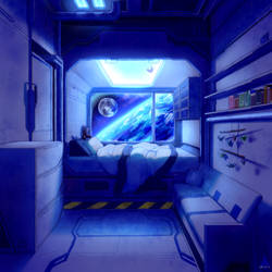 Space Station Bedroom