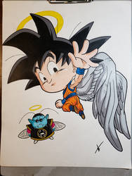 DBZ- Angel Goku