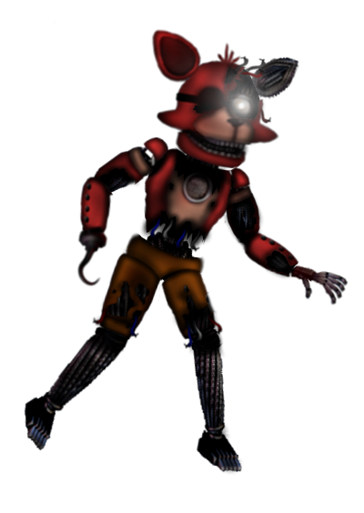 freetoedit Funtime Withered Foxy #fnaf #fnaf2 #foxy - Fnaf Phantom Funtime  Foxy, HD Png Download - 1000x1560 (#5959014) - PinPng