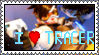 I Love Tracer Stamp by cihlen