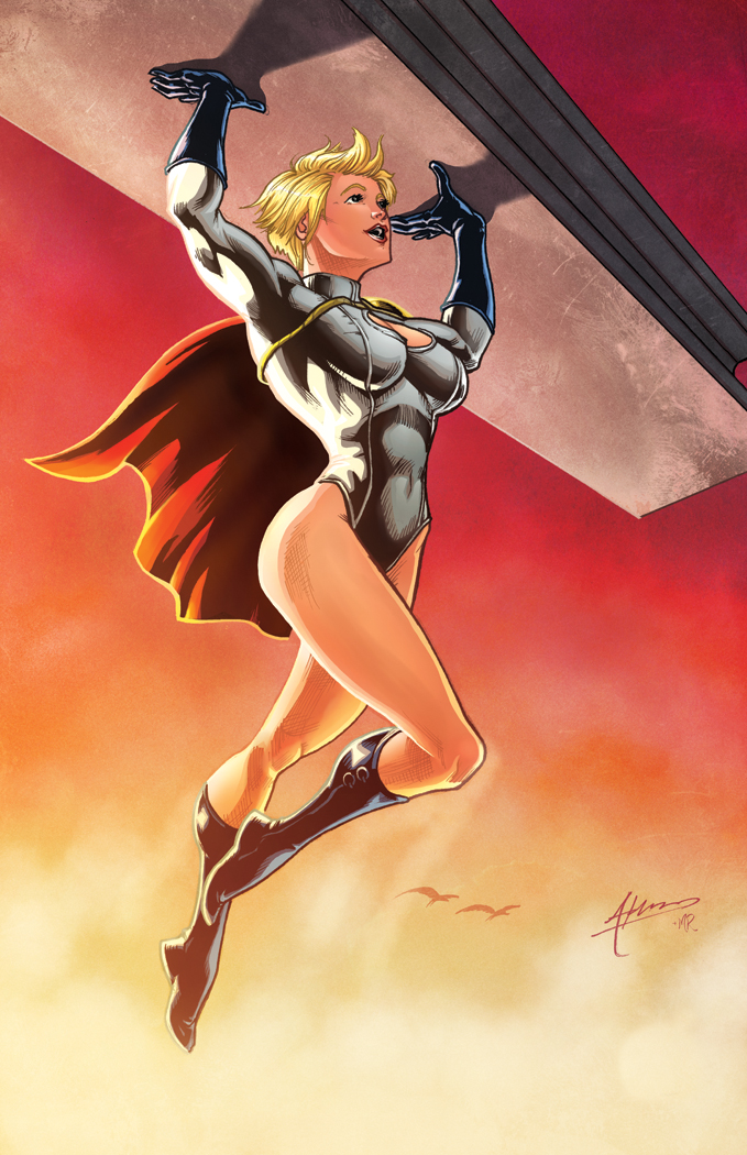 Power Girl Print