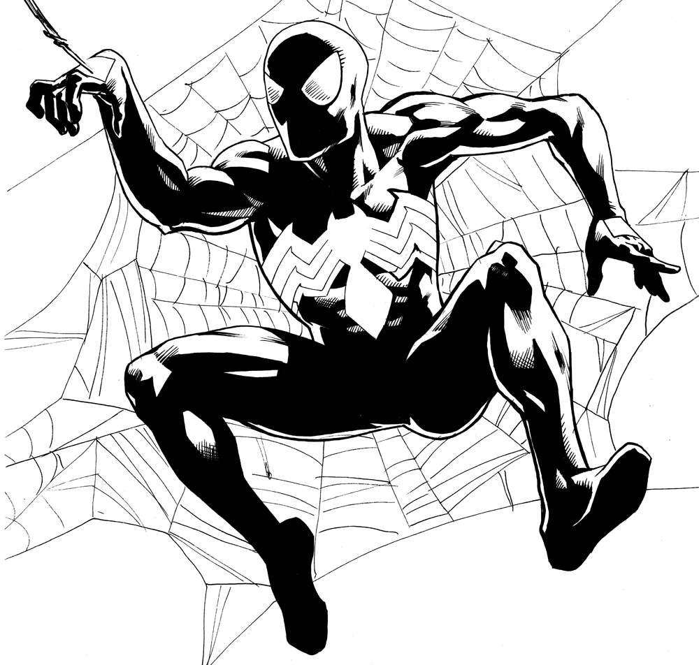 Black Suit Spidey