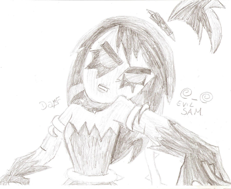 Evil Sam by Sin-NaMe on DeviantArt