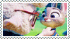 zootopia [judy] stamp by bulletblend