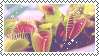 venus flytrap stamp by bulletblend