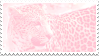 pastel leopard stamp