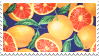 oranges stamp