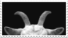 goat horns stamp