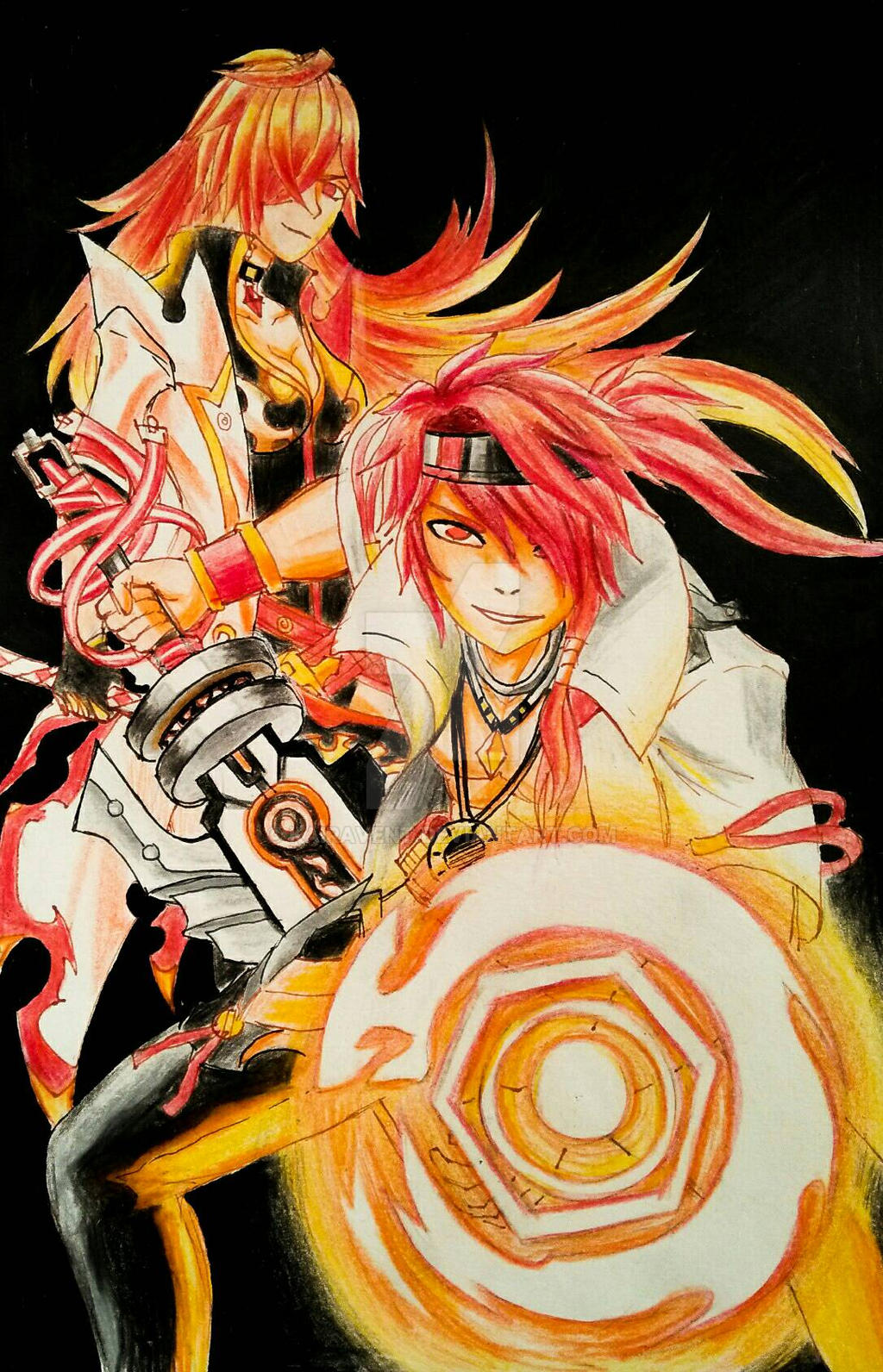 rune master and lord flame by kairavent on DeviantArt