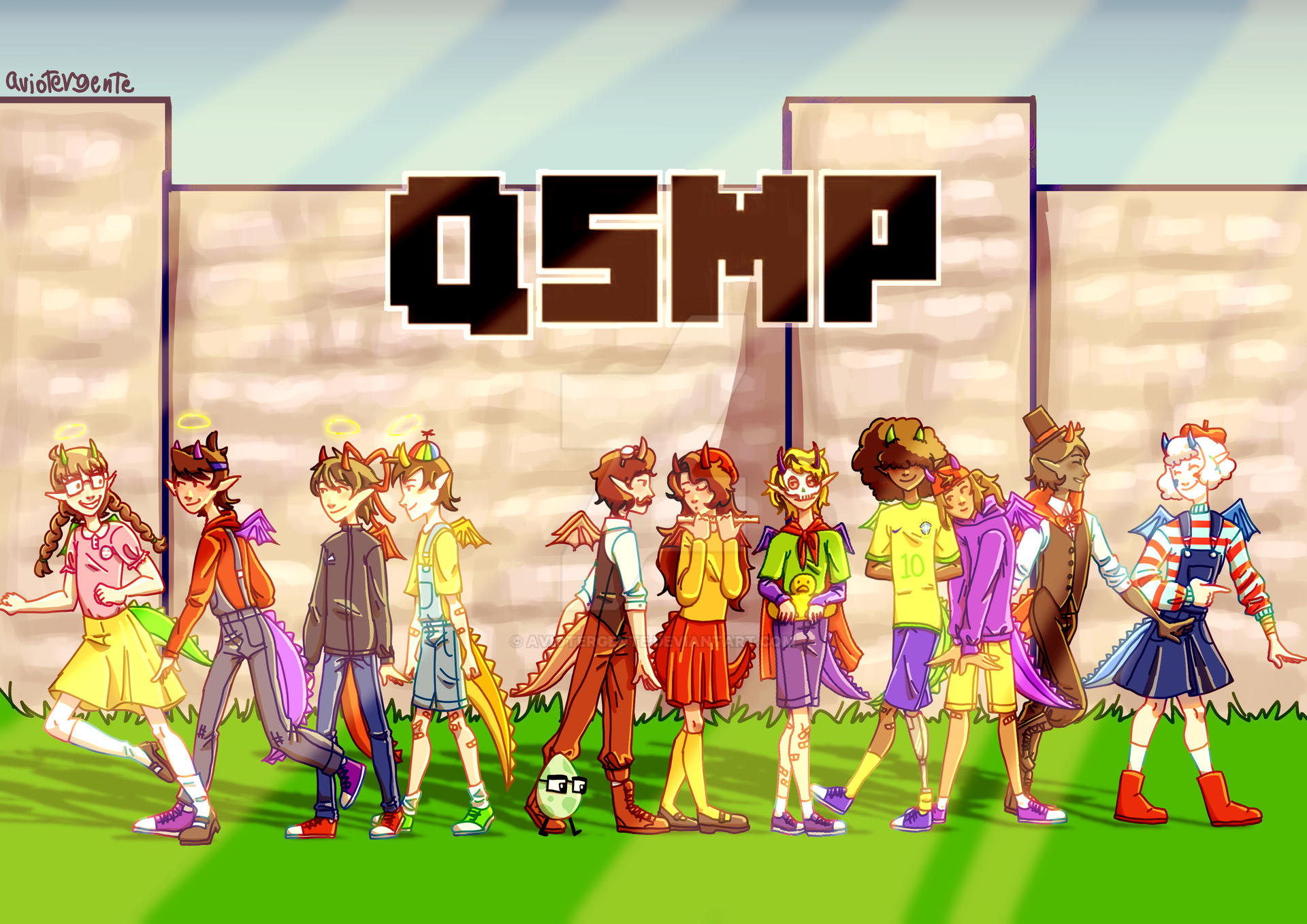 Qsmp Invitations QSMP Eggs by Aviotergente on DeviantArt