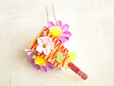 Mini Maiko Kanzashi January 2011