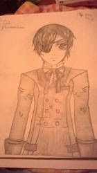 Ciel Phantomhive tutorial drawing