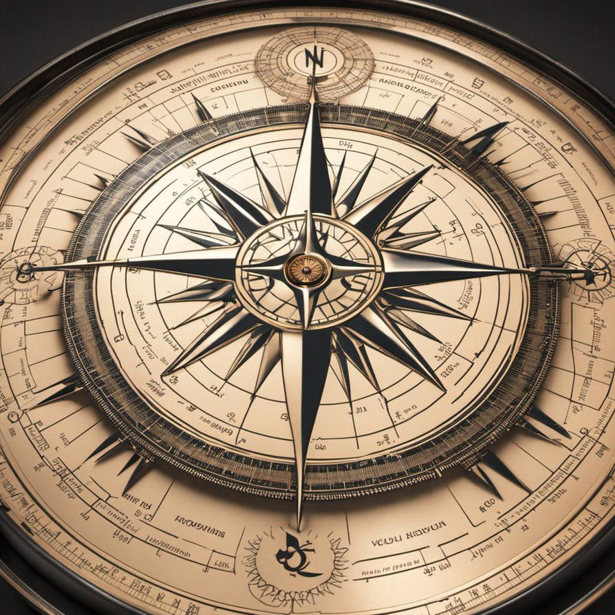 Virtual Deviance Compass rose by VirtualDeviantee on DeviantArt