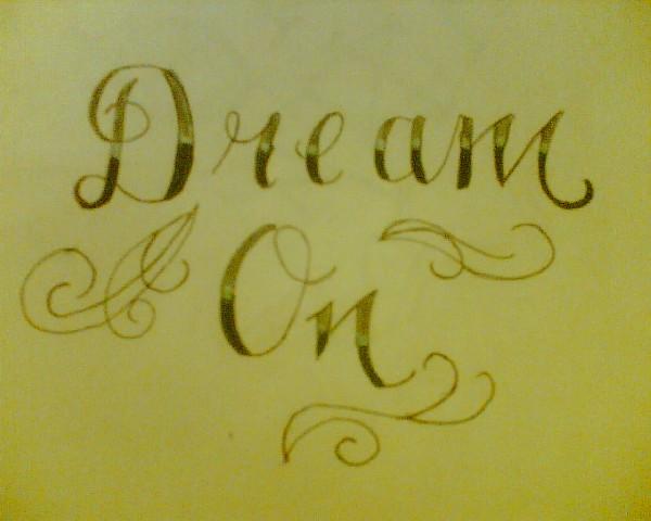 Dream On tattoo