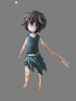 Wild kid Character design