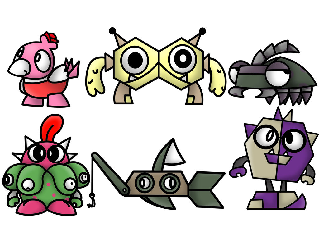 Mixels Creditsbackground (Contest) Background Mixels by Numovum on DeviantArt