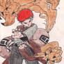 Gaara with Sand -colored-