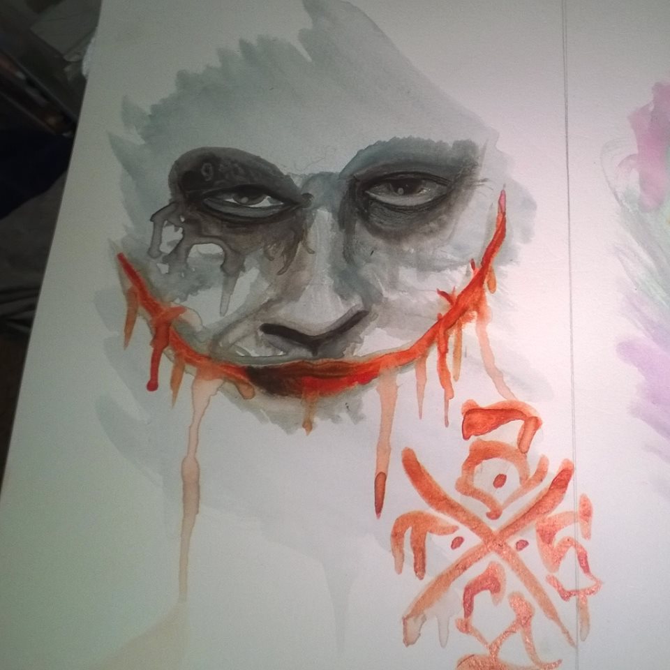 Joker Watercolor