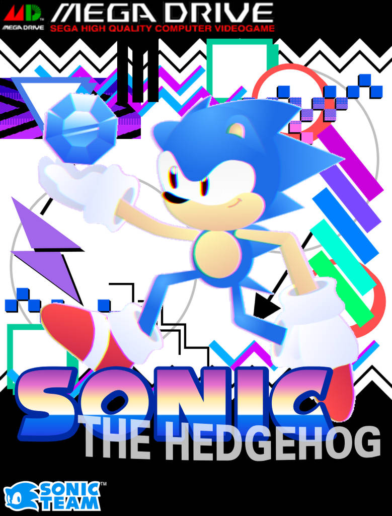 Sonic 1 Fanmade BoxArt by FuzzysArting on DeviantArt